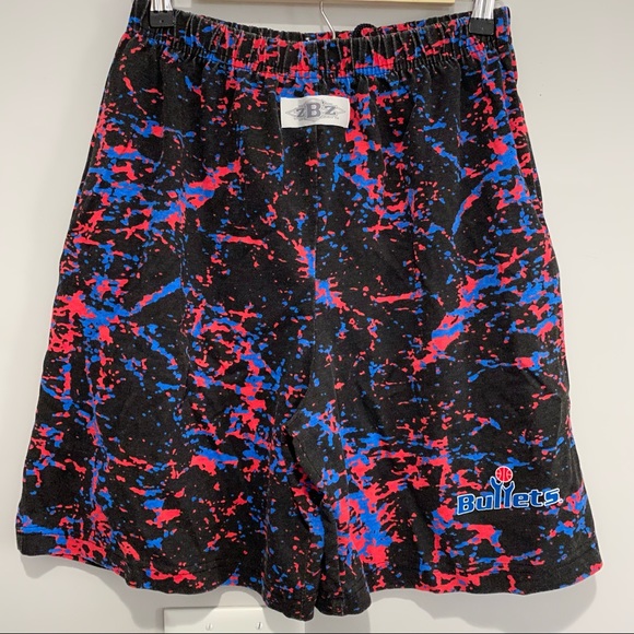 Vintage Other - Vintage Zubaz Washington Bullets basketball short